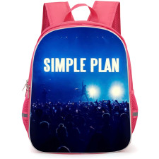 Simple Plan Backpack School Bag StudentPack - Band Concert Poster