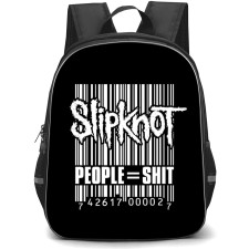 Slipknot Backpack School Bag StudentPack - Barcode People Shit Poster