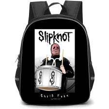 Slipknot Chris Backpack School Bag StudentPack - Chris Portrait Vector Art Band Poster