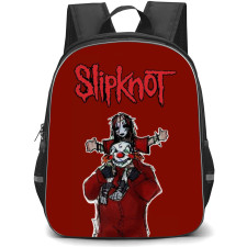 Slipknot Backpack School Bag StudentPack - Smiling Kid Drawing Portrait Poster