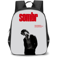 Sombr Backpack School Bag StudentPack - Sombr The Late Nights