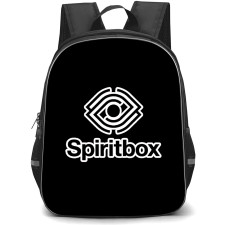 Spiritbox Backpack School Bag StudentPack - Spiritbox Black and White Logo