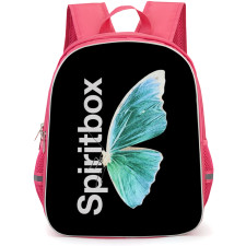 Spiritbox Backpack School Bag StudentPack - Spiritbox Word Art Butterfly
