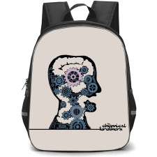 The Chemical Brothers Backpack School Bag StudentPack - Human Cogs band Poster