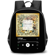 The Chainsmokers Backpack School Bag StudentPack - The Chainsmokers Collage EP Cover Art