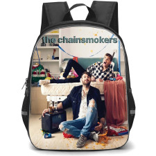 The Chainsmokers Backpack School Bag StudentPack - The Chainsmokers Eating Snacks Pose
