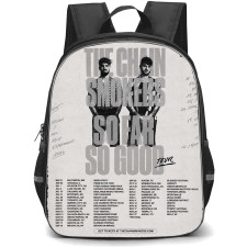 The Chainsmokers Backpack School Bag StudentPack - The Chainsmokers So Far So Good Tour Poster