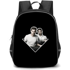 The Chainsmokers Backpack School Bag StudentPack - The Chainsmokers Wearing White Shirt Sticker Art