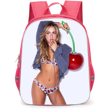 Tate McRae Backpack School Bag StudentPack - Tate McRae Holding Giant Cherry Pose