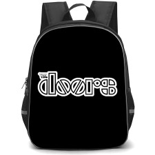 The Doors Backpack School Bag StudentPack - The Doors Black Logo