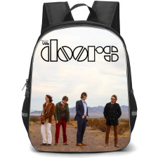 The Doors Backpack School Bag StudentPack - The Doors Group Portrait Desert Background