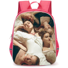 The Last Dinner Party Backpack School Bag StudentPack - The Last Dinner Party Group Laying Photography Poster