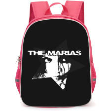 The Marias Backpack School Bag StudentPack - The Marias Stars Sticker On Black Background
