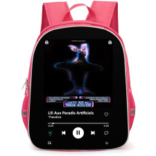 Theodora Backpack School Bag StudentPack - Theodora Lili Aux Paradis Artificiels Album Spotify Library Poster