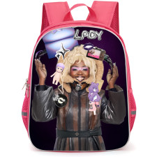 Theodora Backpack School Bag StudentPack - Theodora Plush Toys Boss Lady Collage Poster