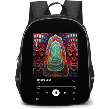 Tool Backpack School Bag StudentPack - Tool 10,000 Days Album Art