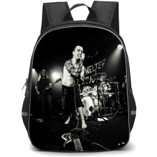 Tool Backpack School Bag StudentPack - Tool Singing Black And White Background