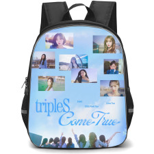 TripleS Backpack School Bag StudentPack - TripleS Come True World Tour Blue Sky Poster