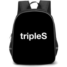 TripleS Backpack School Bag StudentPack - TripleS Logo Text Sticker