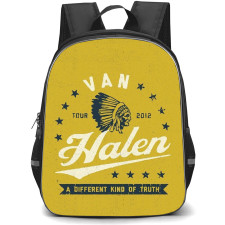 Van Halen Backpack School Bag StudentPack - Different Truth Quote Tribe Poster