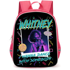 Whitney Houston Backpack School Bag StudentPack - Dance Somebody Portrait Poster