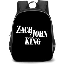 Zach John King Backpack School Bag StudentPack - Zach John King Logo Sticker