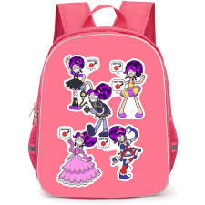Poppy Playtime Lily Lovebraids Backpack School Bag StudentPack - Lily Lovebraids Collage Sticker