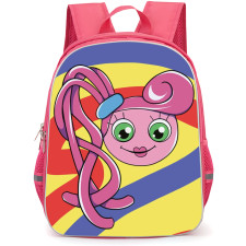 Poppy Play Time Mommy Long Legs Backpack School Bag StudentPack - Mommy Long Legs Smiling Portrait Digital Art