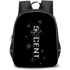 50 Cent Backpack School Bag StudentPack - Bulletproof Album Cover Art