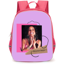 Alicia Keys Backpack School Bag StudentPack - Smiling Portrait Paper Poster