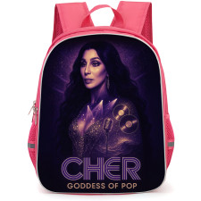 Cher Backpack School Bag StudentPack - Goddess Of Pop Portrait Poster