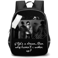 D4vd Backpack StudentPack - D4vd Placebo Effect Grayscale Poster