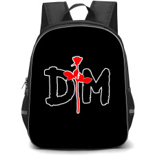 Depeche Mode Backpack School Bag StudentPack - Depeche Mode Iconic Logo Sticker
