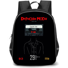 Depeche Mode Backpack School Bag StudentPack - Depeche Mode Spirit Mix Tour Poster
