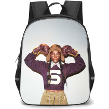 Deochii Backpack StudentPack - Doechii Boxing in S Sweater White Background