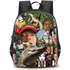 Deochii Backpack StudentPack - Doechii Smoking Fan Art Collage