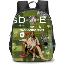 Deochii Backpack StudentPack - Doechii DOE I am Wakanda Rich