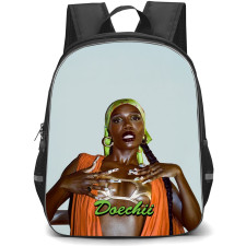 Deochii Backpack StudentPack - Doechii Showing Manicure Green Text