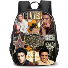 Elvis Presley Backpack School Bag StudentPack - Las Vegas Portrait Collage Poster