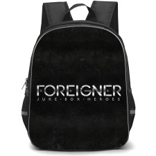 Foreigner Backpack School Bag StudentPack - Juke Box Hours Wordmark