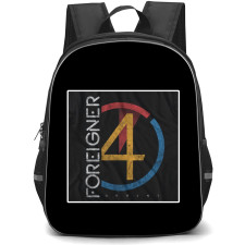 Foreigner Backpack School Bag StudentPack - Paper Album Cover Art Sticker
