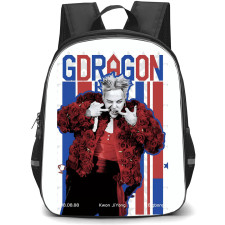 G Dragon Backpack School Bag StudentPack - Halftone Portrait Poster