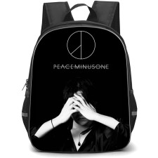G Dragon Backpack School Bag StudentPack - G Dragon PEACEMINUSONE Black And White Poster