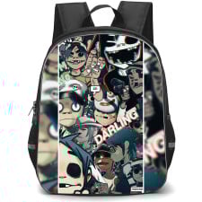 Gorillaz Backpack StudentPack - Gorillaz 2d Multiple Image Poster