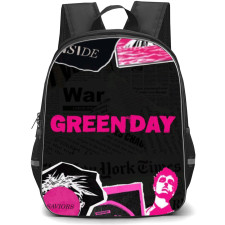 Green Day Backpack StudentPack - Green Day One 21 Guns Poster