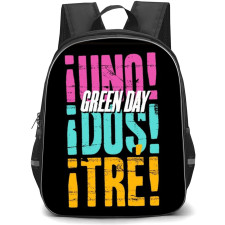 Green Day Backpack StudentPack - Green Day Teddy Bear Illustration Art Poster