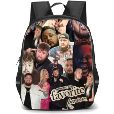 Jelly Roll Backpack StudentPack - Jelly Roll Collage You Are My Favorite Person