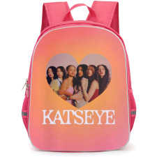 Katseye Backpack School Bag StudentPack - Group Picture Heart Poster
