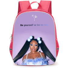 Megan Thee Stallion Backpack School Bag StudentPack - Be Yourself Portrait Poster