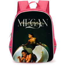Megan Thee Stallion Backpack School Bag StudentPack - Egg Hatch Portrait Poster